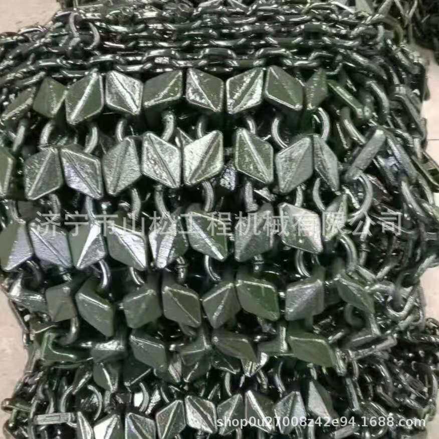 龙工轮胎防护链30 50装载机铲车轮胎保护链23.5-25轮胎防护链条