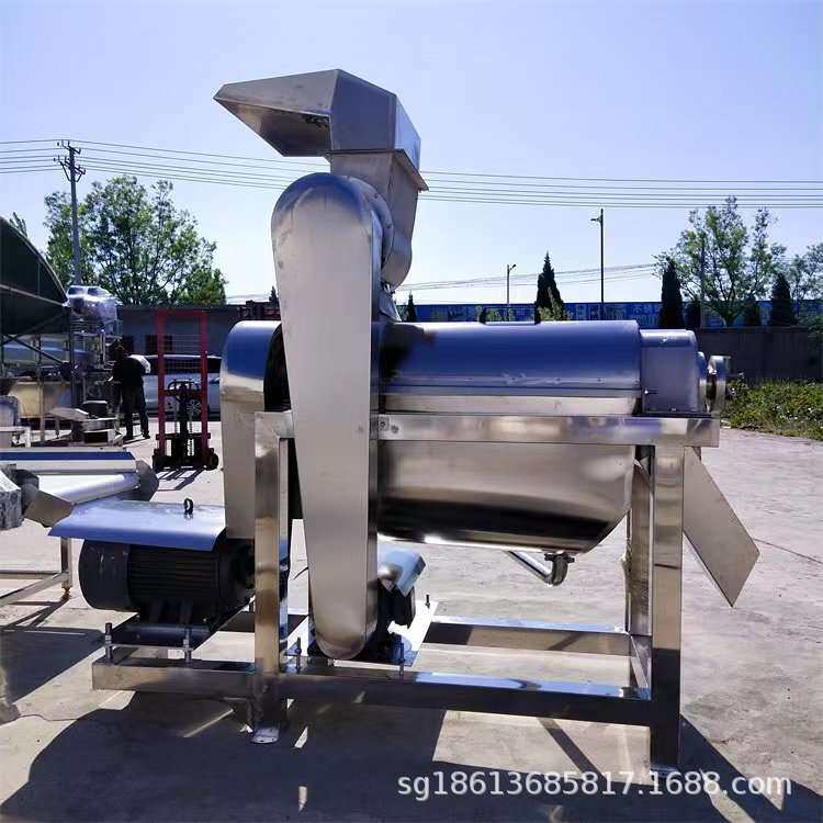 大料口工业用榨汁机 商用菠萝木瓜破碎机 雪莲果凤梨不锈钢取汁机