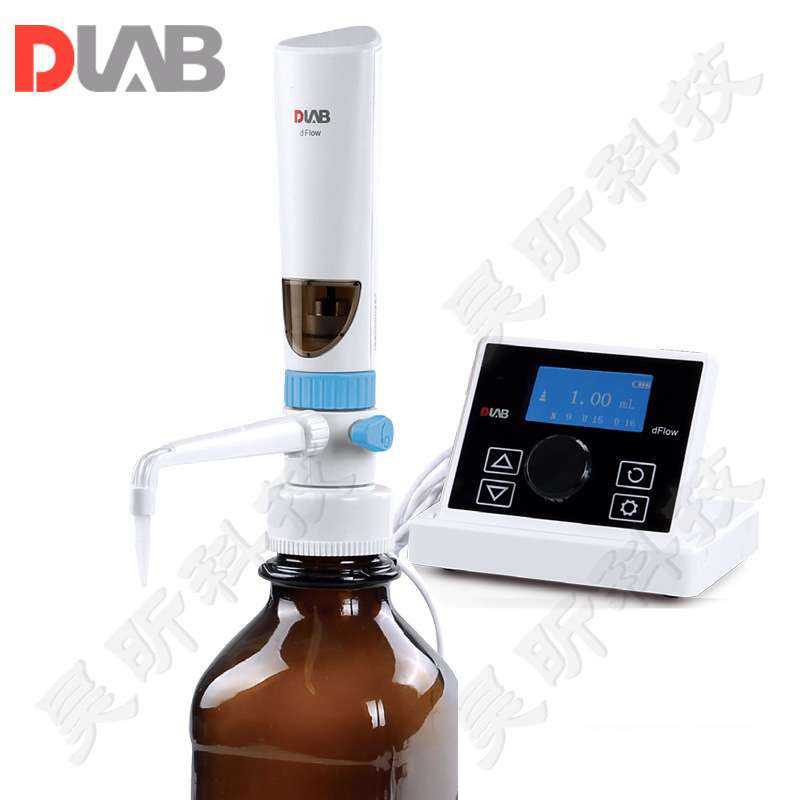DLAB大龙电子瓶口分液器dFlow 电子滴定器dTrite 分配器滴定仪器