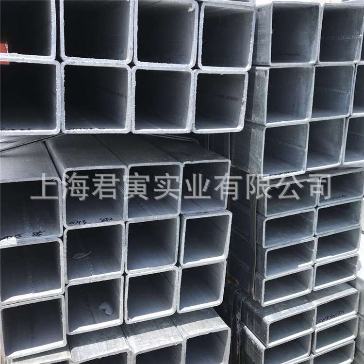 直销热镀锌方管40*80*3 镀锌扁方通50*100*4货源充足江浙沪可配送