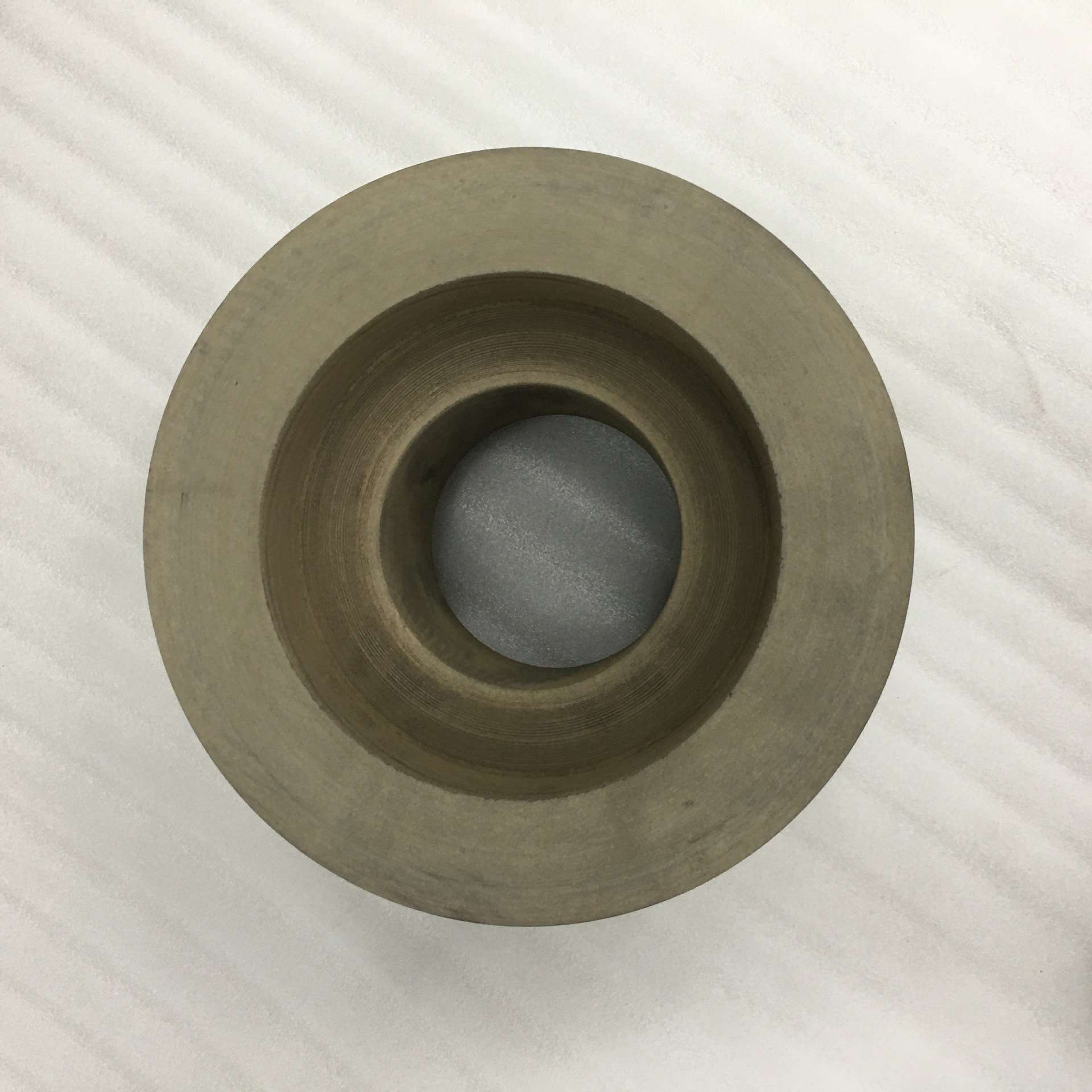 1083/10100无心磨床用橡胶导轮 PSA单面凹橡胶抛光导轮砂轮