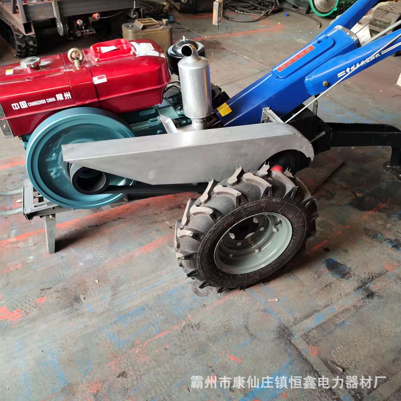 手扶拖拉机绞磨机架导线牵引机拉电缆收线机8吨卷扬机