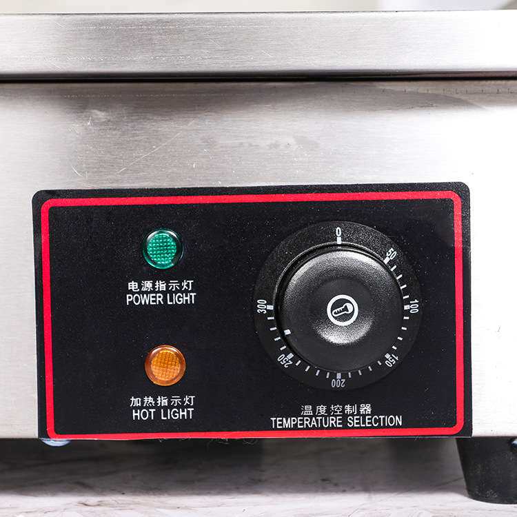 双俊马商用电热820平扒炉铁板烧机摆摊台式烤冷面手抓饼机跨境