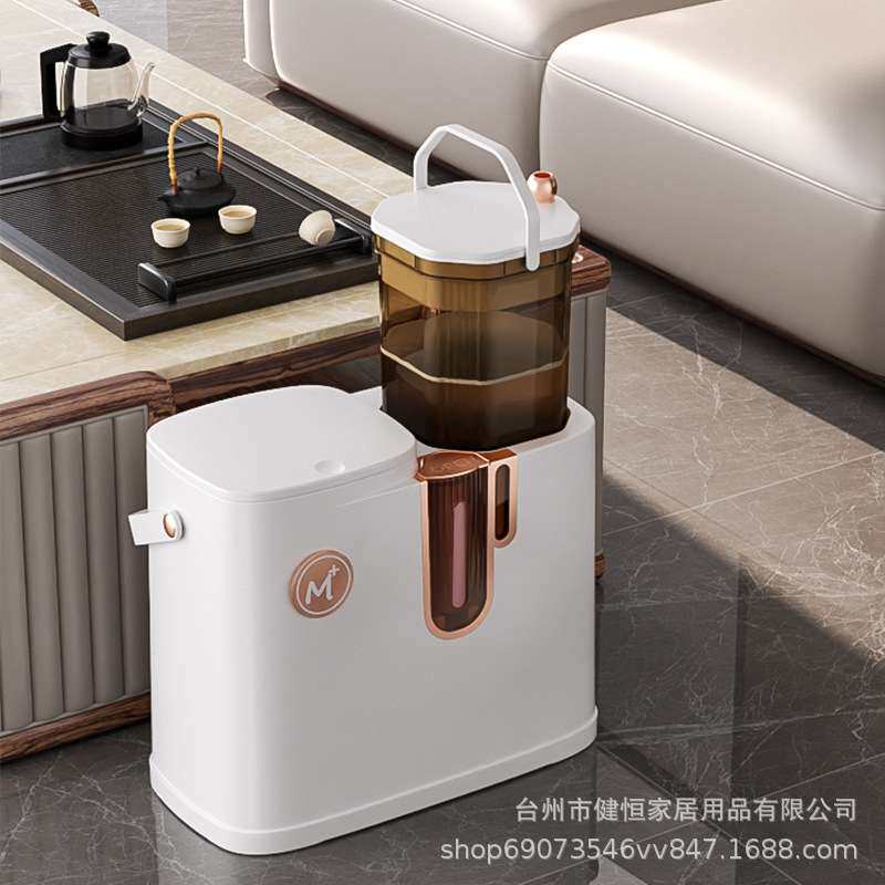 健恒家居用品茶水桶茶桶茶渣桶茶具配件茶台排水管茶水分离垃圾桶