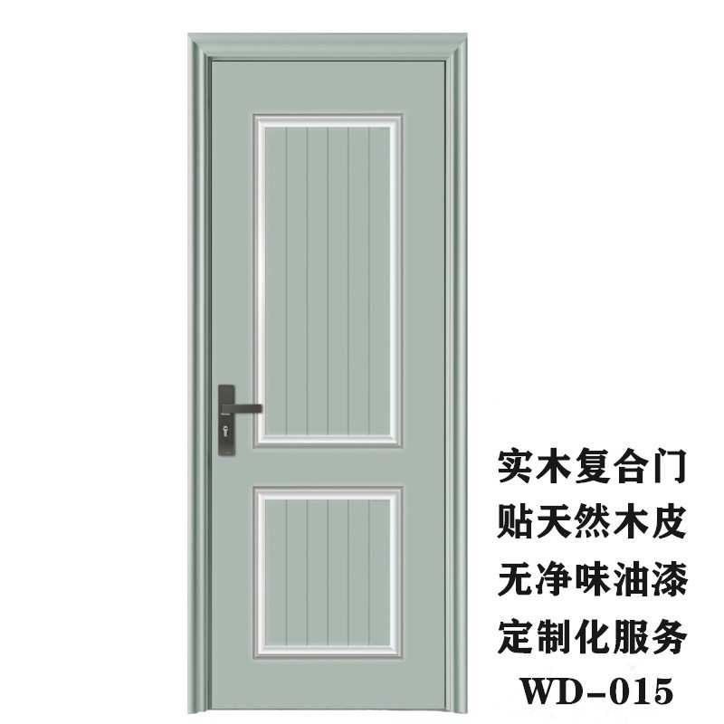 供应中式风格原木门 实木门 油漆门 铣型原木门 贴木皮烤漆木门