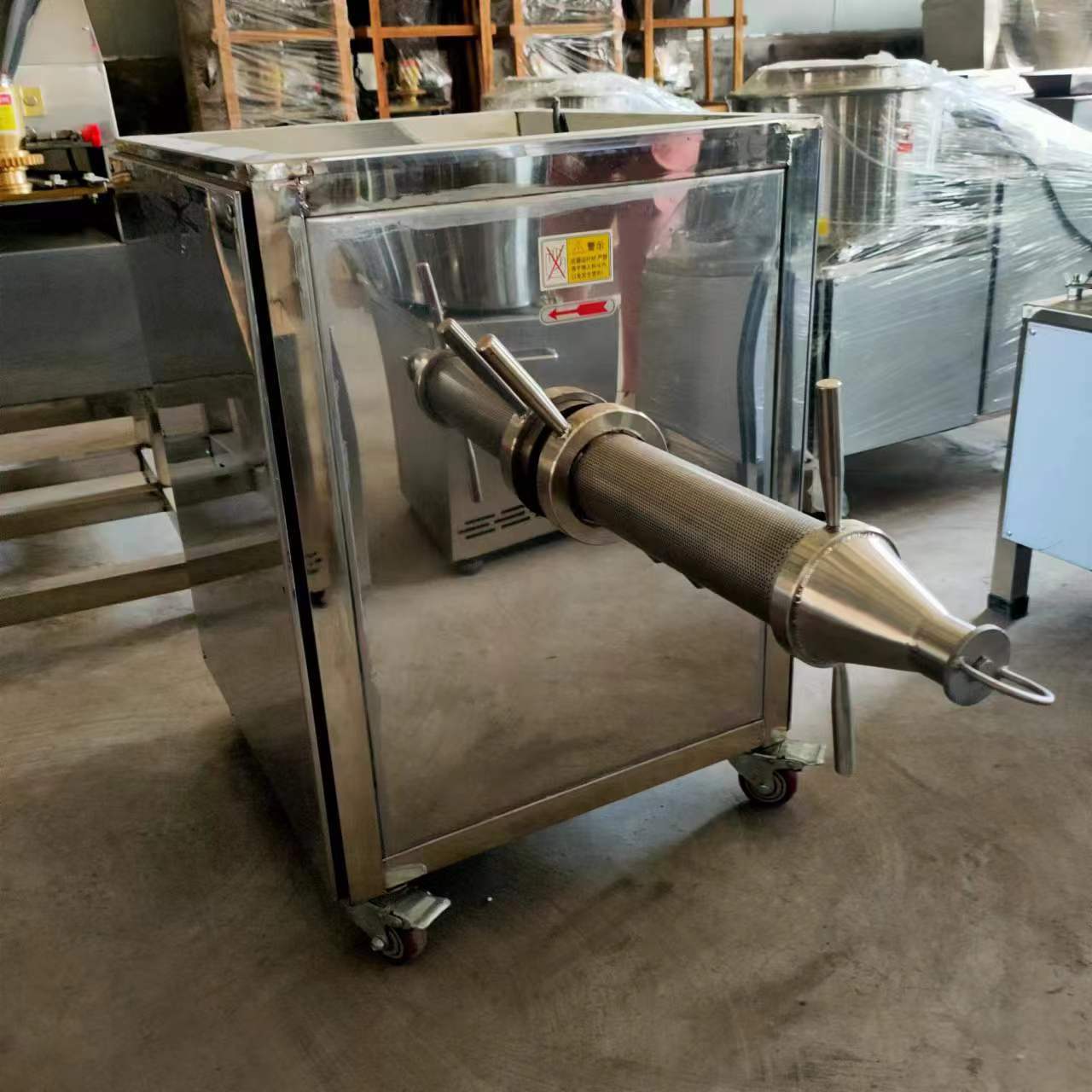 商用全自动鱼肉剔骨过滤机