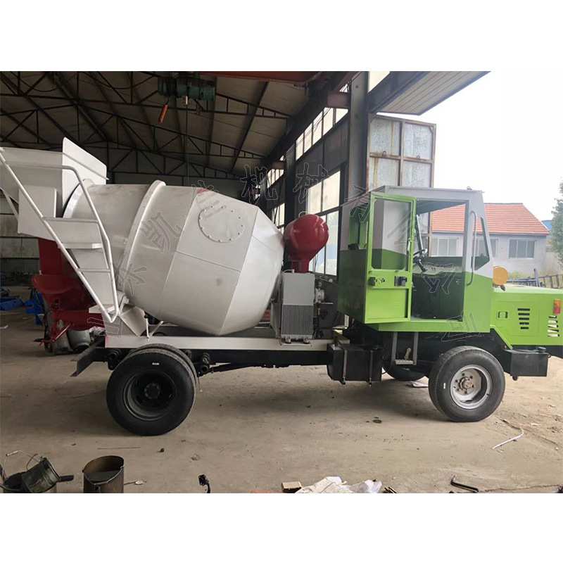 2方小型搅拌车混凝土罐车 水泥灰2立方罐车 商混站运输搅拌车