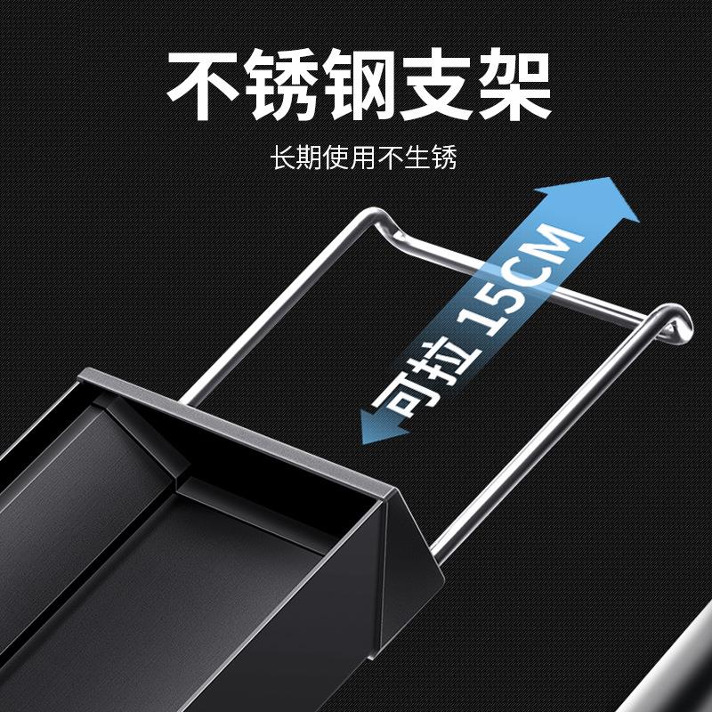 鱼缸过滤盒双层抽屉式2层大盒子可抽拉滤水净水盒子升级不锈钢架