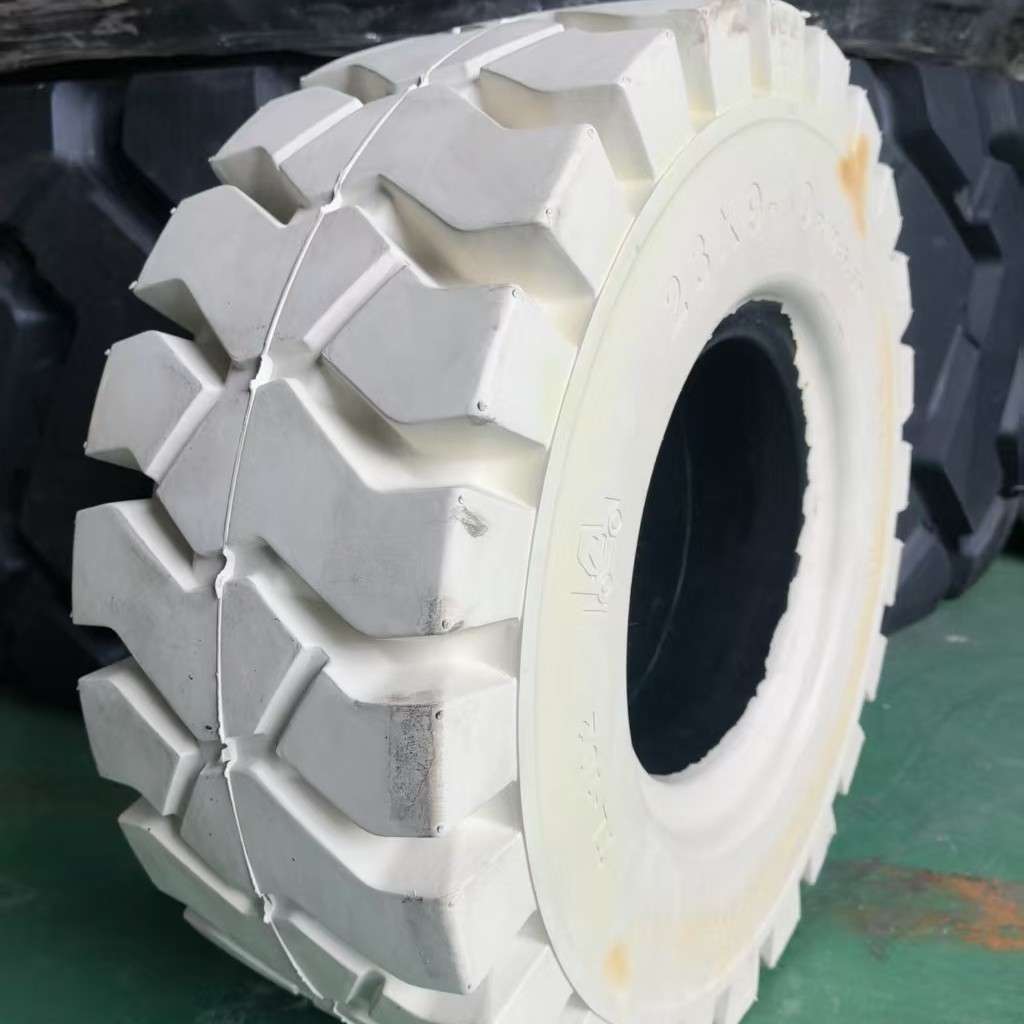 大迪18x7-8/23x9-10优质环保无痕实心轮胎3吨电瓶叉车实心轮胎