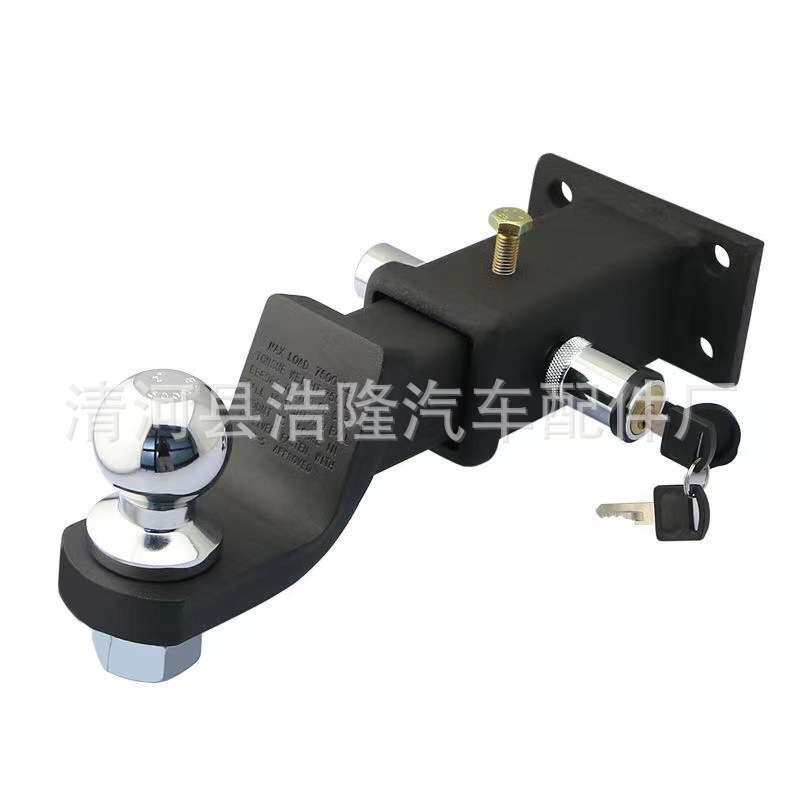 皮卡越野车改装拖车钩拖车臂专用后杠游艇房车牵引配件保险杠汽车