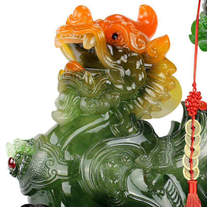 客厅貔貅白菜金蟾摆件家居金蝉装饰品摆设开业工艺品招财仿玉纳福