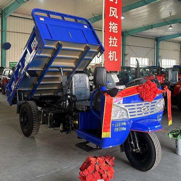 时风三轮车果园轨道运输车农用四轮小货车四驱农用车爬山虎搬运