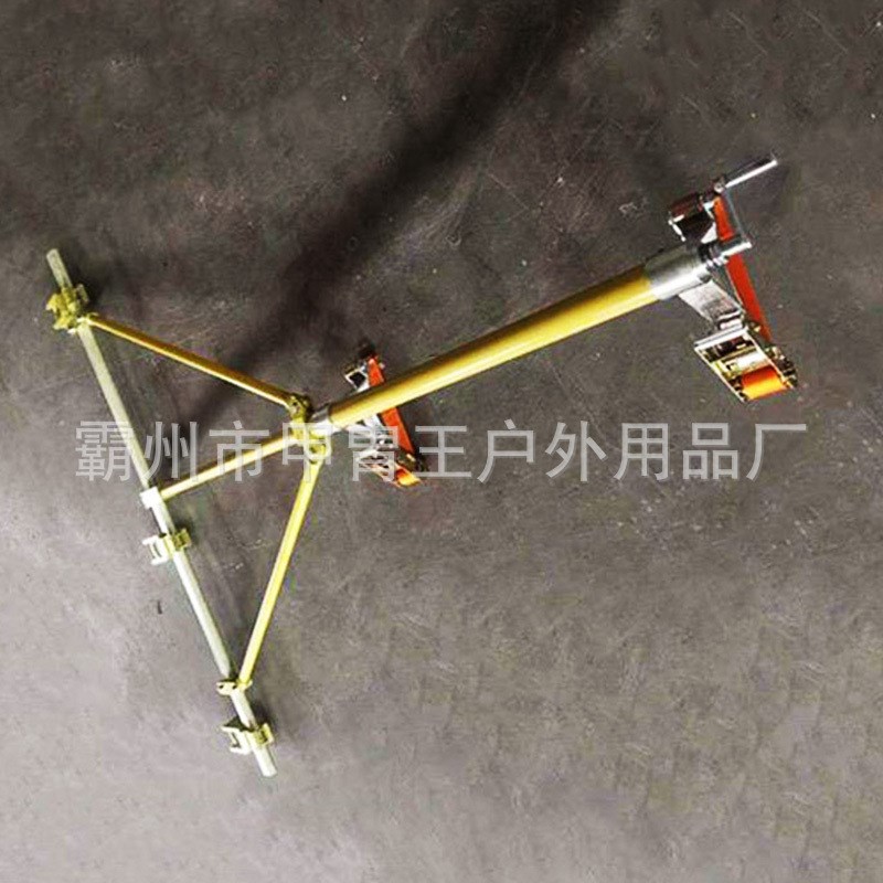 电力线缆施工绝缘升降横担2米单相导线支M撑杆三相电缆旋转横担