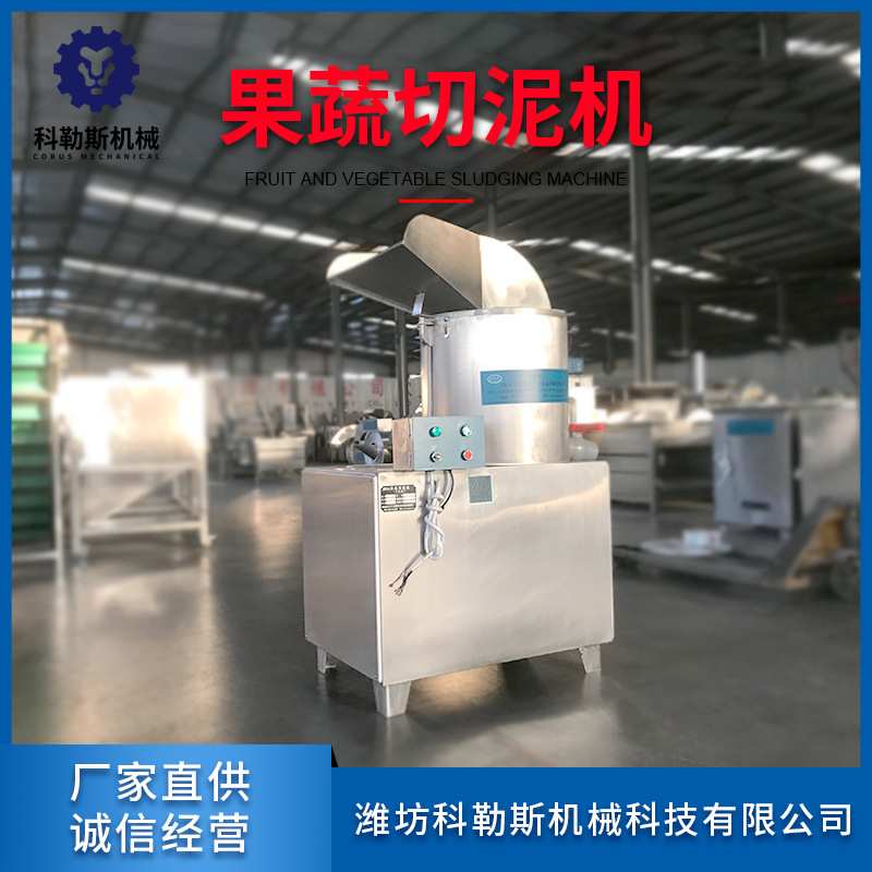 全自动果蔬切泥机 直发切水果泥设备 电动蔬菜打浆机