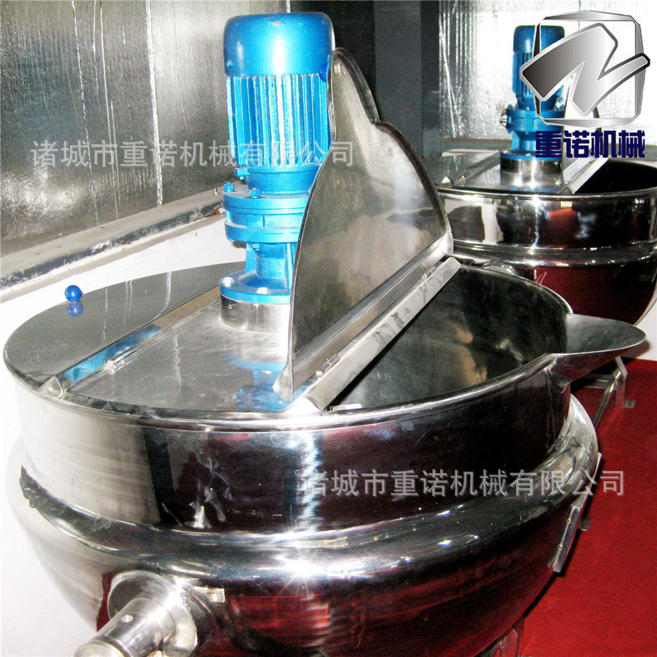 不锈钢卫生级蒸汽加热夹层锅