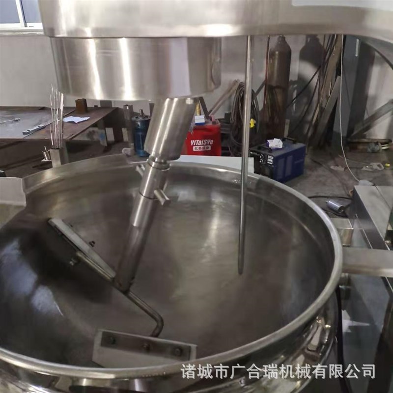 电加热行星搅拌炒锅 自q动放人工翻炒炒菜机 豆沙馅莲蓉馅炒料设
