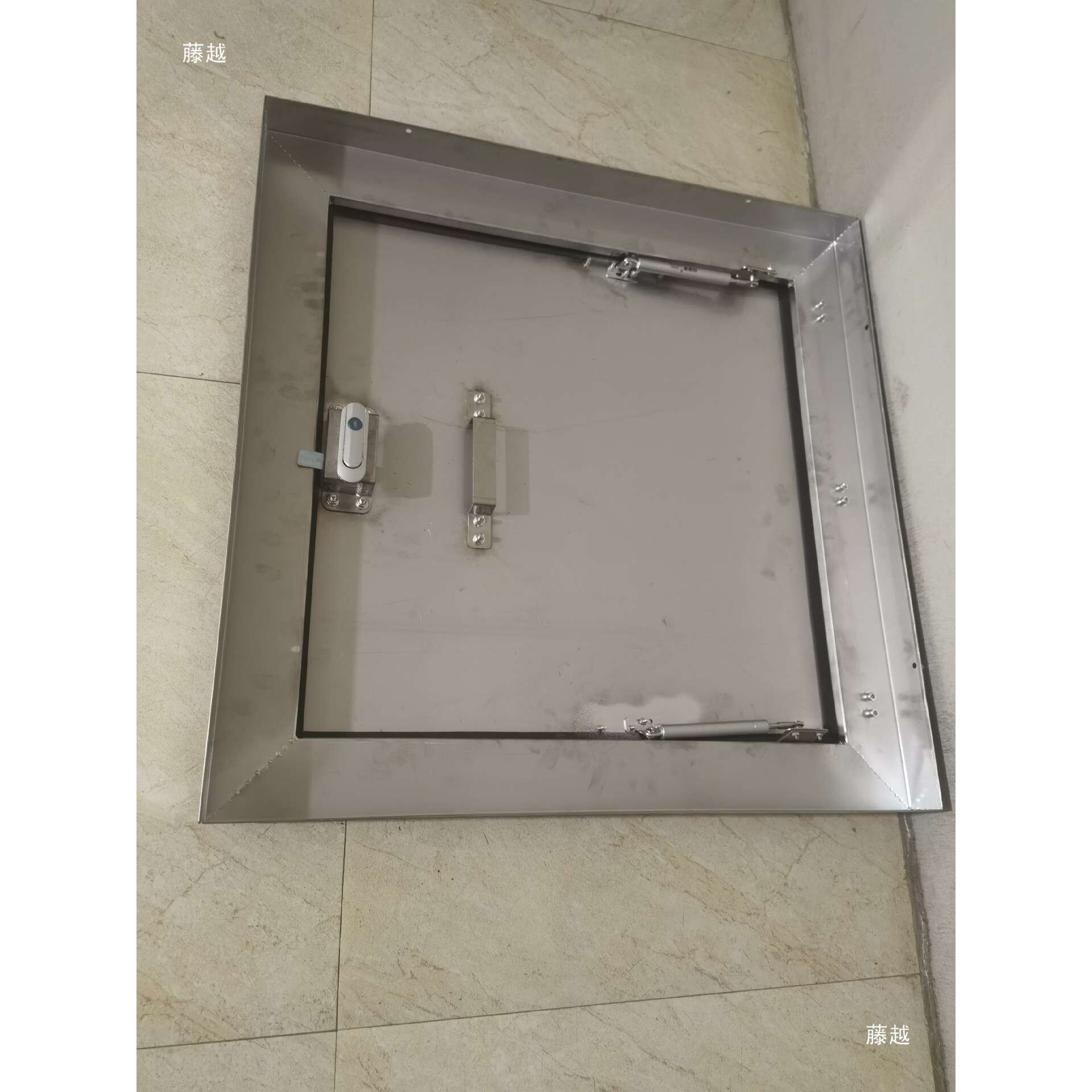 不锈钢屋顶面上人孔盖别墅防雨屋顶通道门检修口水表箱装饰盖板65
