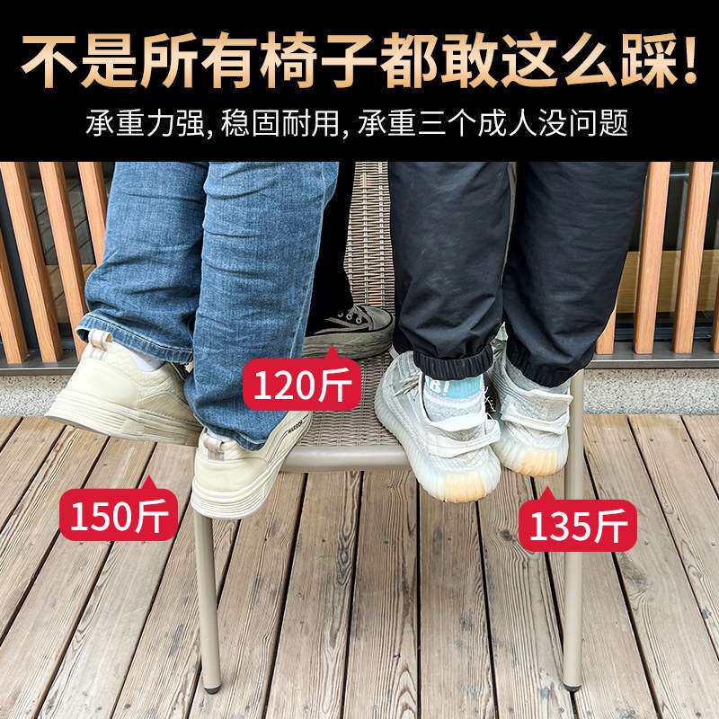 户外铝合金桌椅套装阳台庭院室外休闲桌椅简约露台花园防水组合