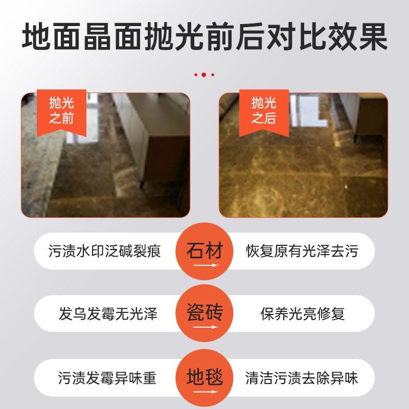 家用石材抛光机木地板打q蜡机家政车用电动打蜡神器大理石瓷砖家