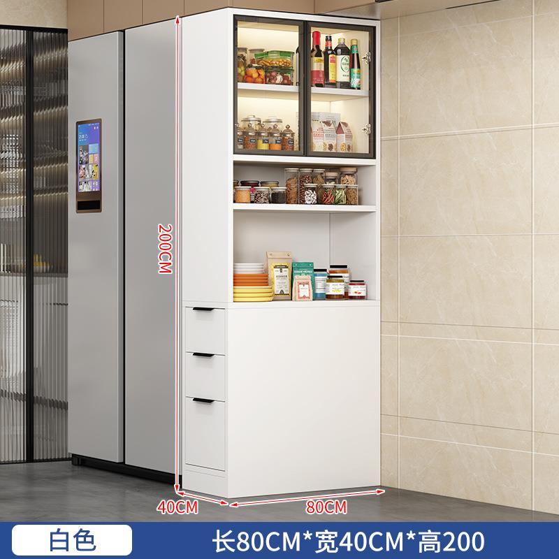 餐边柜现代简约厨房储物柜子客餐厅收纳柜家用靠墙碗柜夹缝置物柜