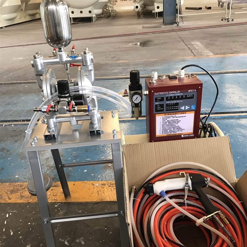 大型挂车喷涂静电喷枪 HDsA-1020手动静电喷枪 挂车喷漆静电喷漆