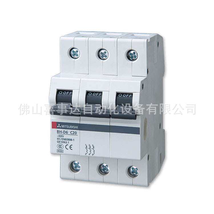 Mitsubishi设备断路器CP30-BA 1P 1-M 20A空气开关CP30-BA系列
