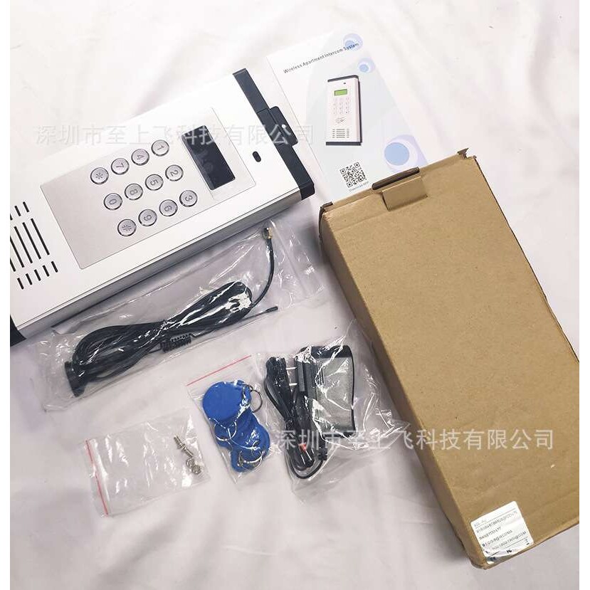 手机远程控制开门零话费GSM 2G 3G 4G K6无线楼宇对讲考勤系统