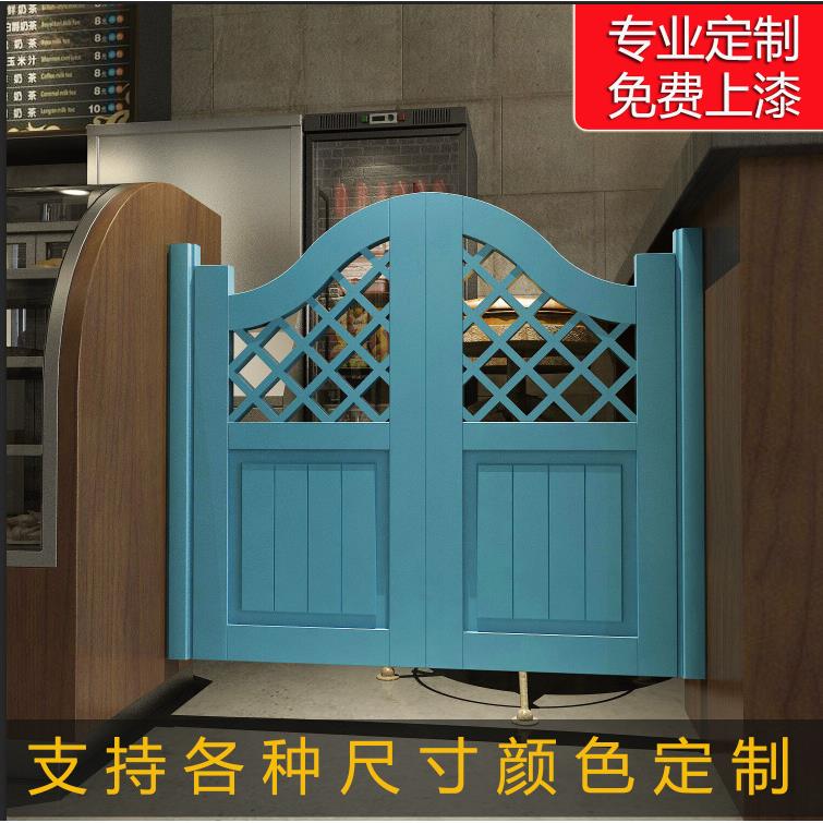 地中海牛仔门隔断门酒吧门小门半腰门隔断栅栏门吧台门半截门