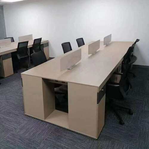 跨境办公桌办公室板式简约桌椅工作室家具全套工位职员电脑桌