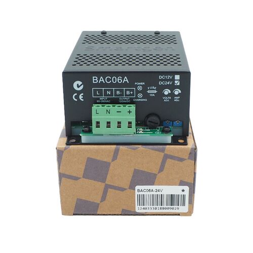 BAC06A 12V/24V 众智原装 Smartgen 柴油发电机组配件 浮充器