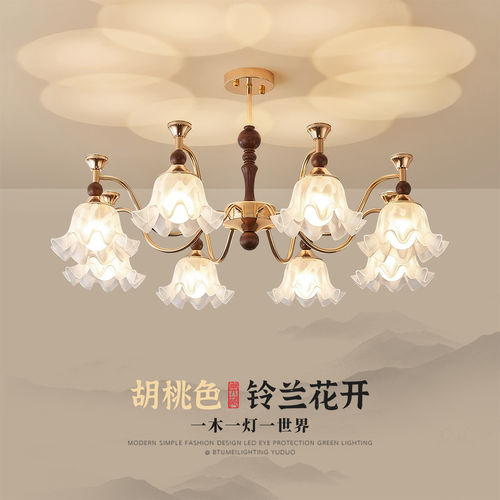 法式中古风客厅吊灯2026新款
