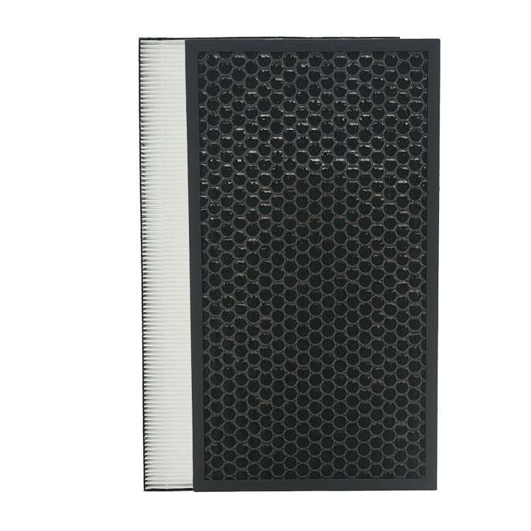 适用sharp夏普空气净化器FZ-D50HF/DF集尘HEPA滤网活性炭脱 臭滤