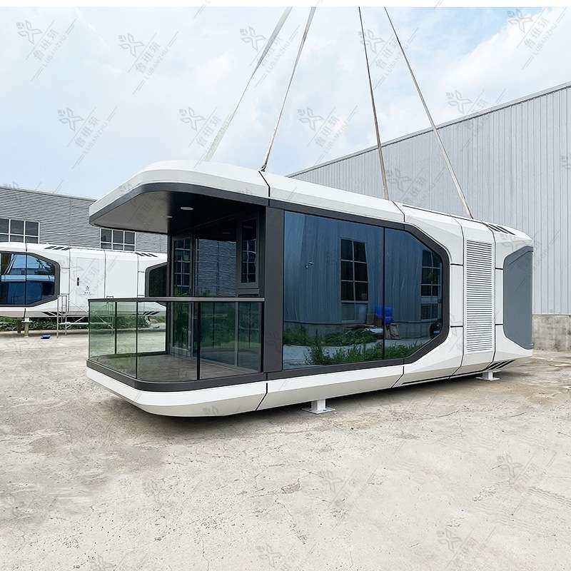 山谷秘境打卡科技感民宿太空舱 智能魔幻3D阳光房屋 移动星际舱