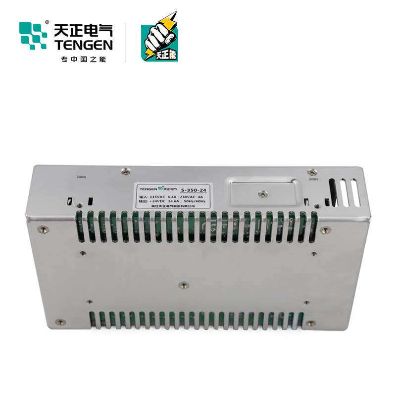 TENGEN天正S-350-24V 12V开关电源变压器LED监控显示屏350W 14.6A