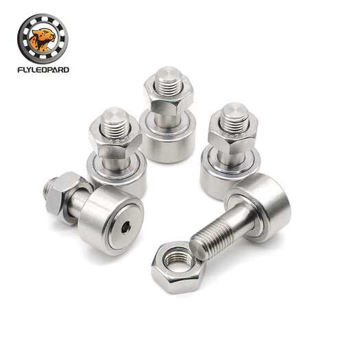 供应420不锈钢材质螺栓滚轮轴承CF4B KR12凸轮轴承随动器12*20*M4
