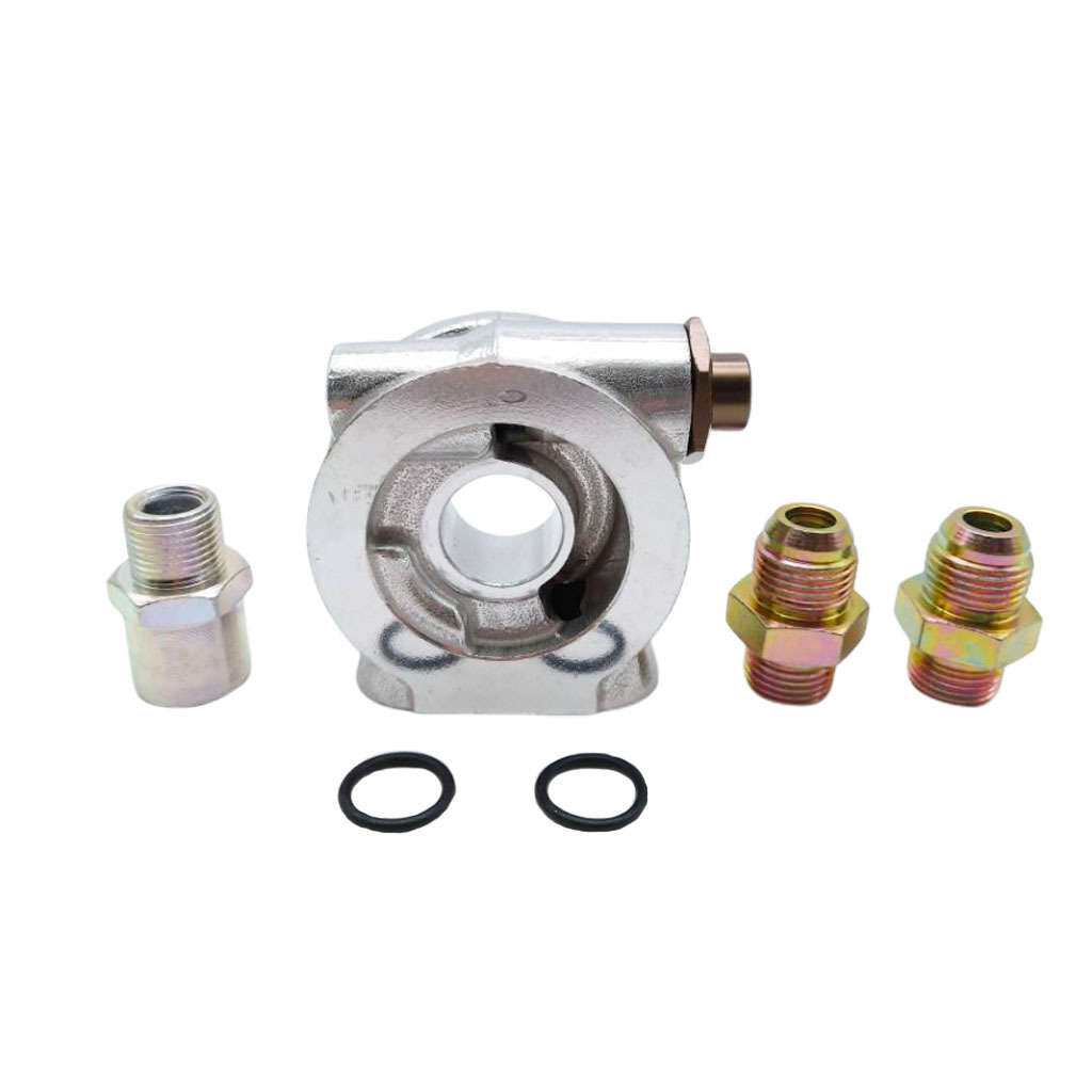 汽车配件 AN10油冷却器三明治TURBO的恒温器和配件3 / 4-16 UNF