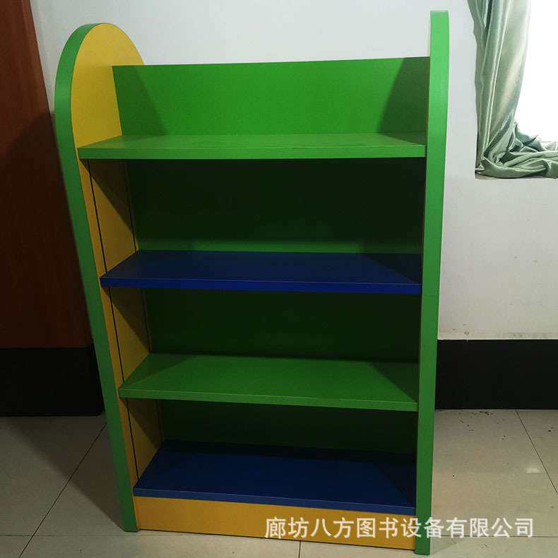 幼儿园木质简易儿童储物柜儿童书架书房格子柜简约现代书柜书架