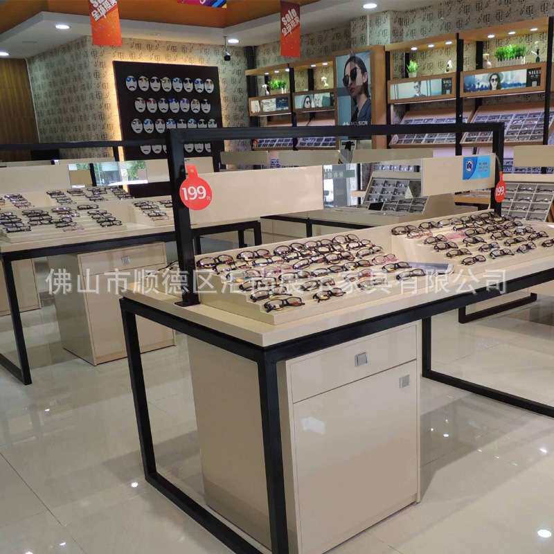 精功眼镜店 珠宝展示柜饰品首饰玉器展柜黄金银玻璃柜台厂家