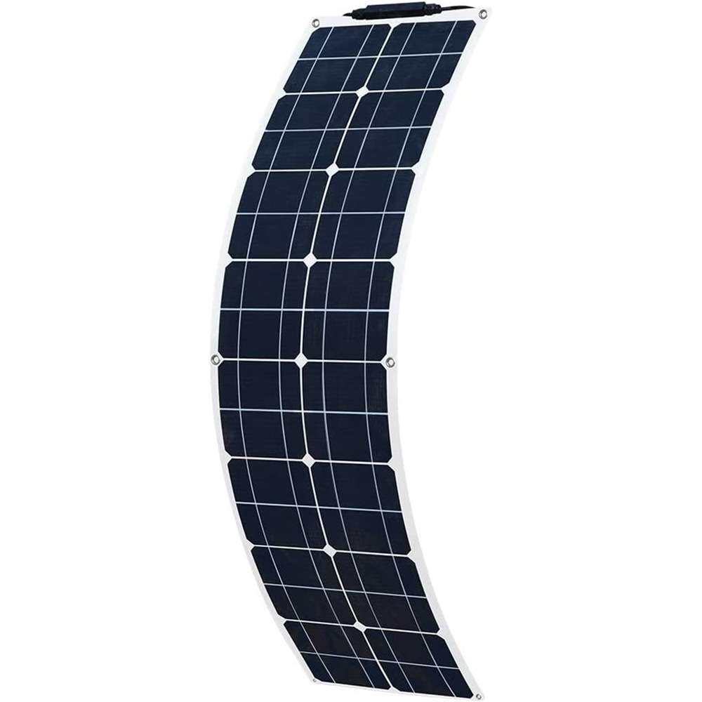 柔性太阳能板50w60w80w100w太阳能电池柔性板单晶硅太阳能电池板