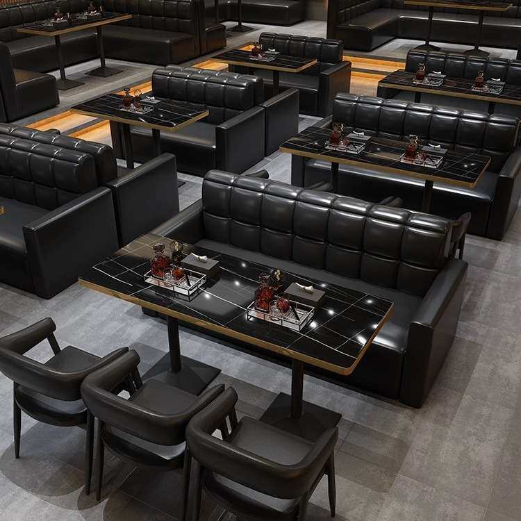 现做奶茶店沙发桌椅小吃店卡座西餐厅咖啡馆甜品清酒吧烧烤火锅店