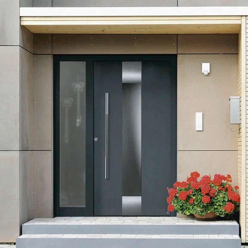 家用安全门别墅进户不锈钢单门防盗门入户门甲级子母门铸铝门