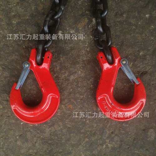 G80级起重吊链   模具吊装链条10t2m 模具专用吊具10t1.5m