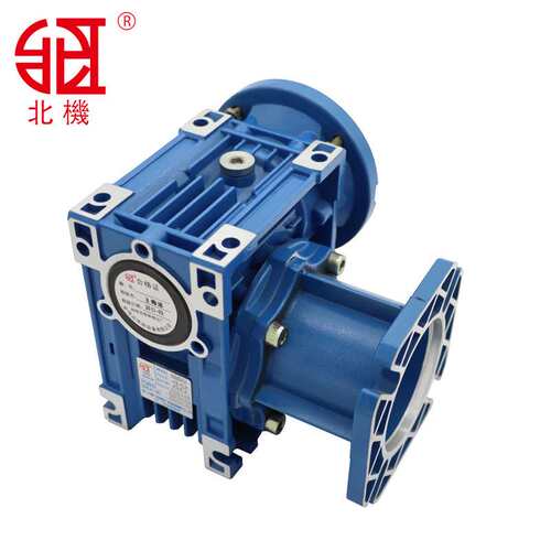NMRV步进电机伺服蜗轮蜗杆rv50 63 75减速机90小型减速器带齿轮箱