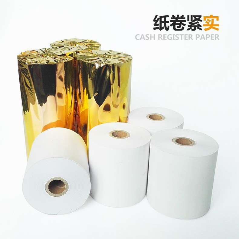 厂家收银纸80x60热敏纸80mm酒店餐饮KTV水会收款机打印纸取号机纸