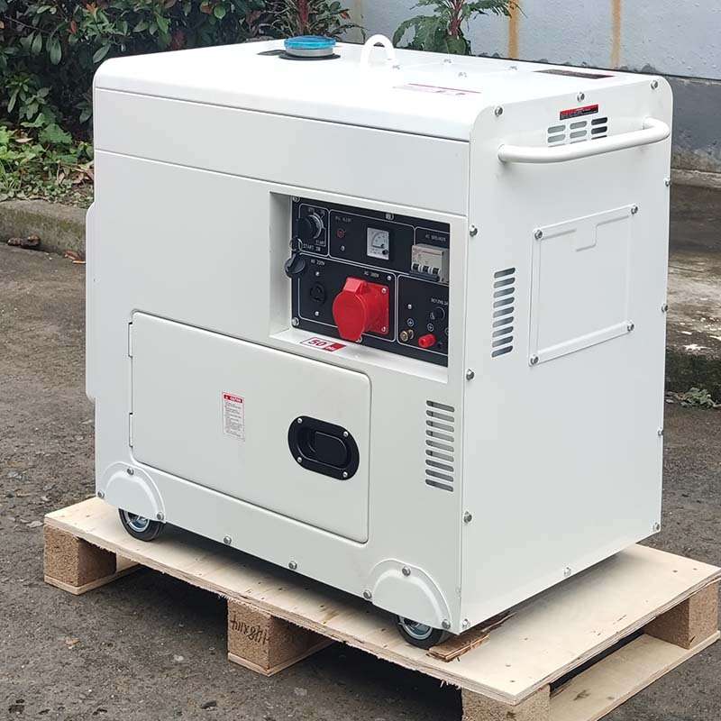 6千瓦小功率柴油发电机低噪音230V/380V车载室内应急电源资质齐全