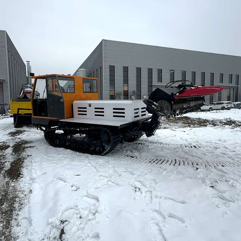 大型滑雪场雪道压雪机 雪场履带破冰机推雪车 雪场整平压雪车