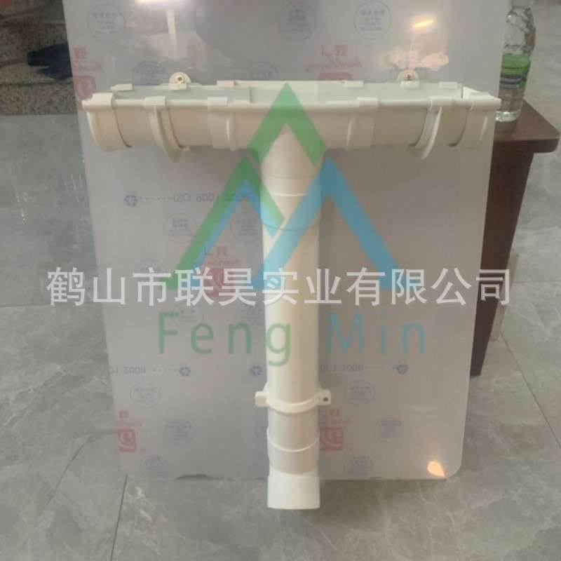 耐腐蚀抗UV环保耐用建筑排水系统PVC半圆形天沟4寸/110/125雨水槽