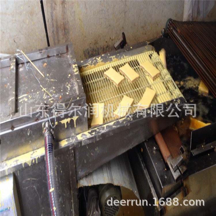 得尔润定制天妇罗食品上浆上粉油炸流水线设备外循环筛选湿粉