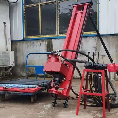 KQD70/KQD100型潜孔钻机 气动电动潜孔钻机钻杆 钻头 90A冲击器