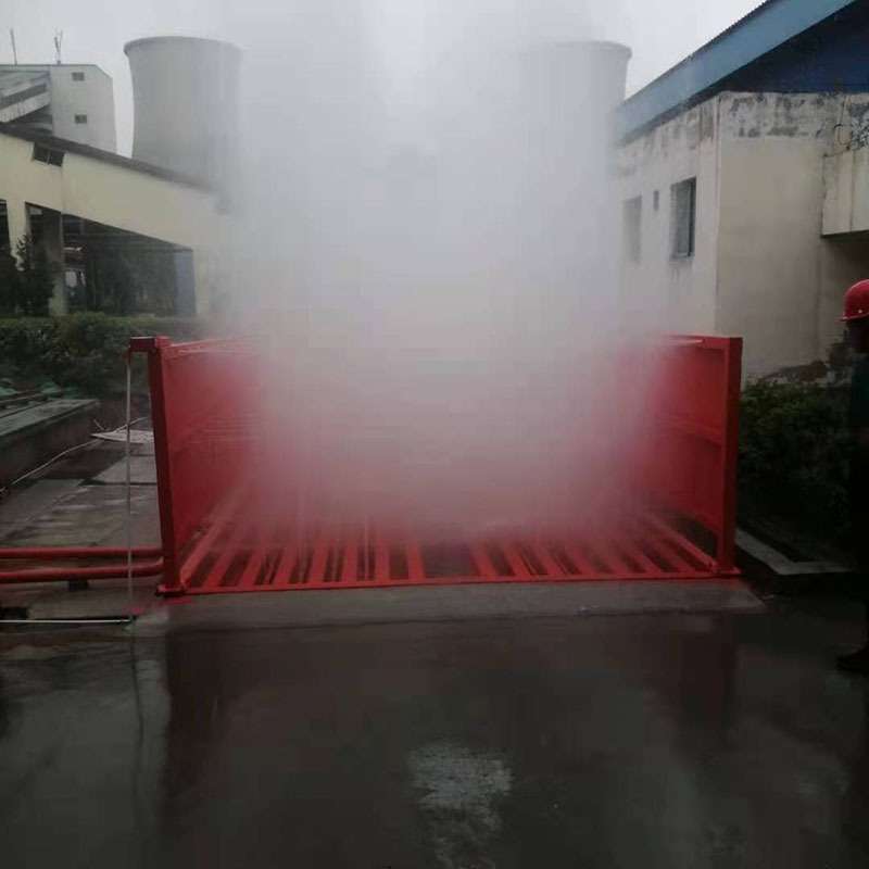 煤矿煤场车辆工程洗车槽  全自动洗轮机冲洗平台 建筑工地洗车台